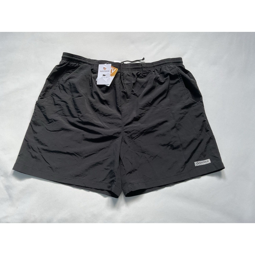 Navisky  Men's XXL  Running Short Lightweight Quick Dry Workout Zipper Pockets‎
